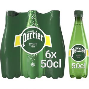 Perrier - Eau avec gaz - Lot de 6 bouteilles de 500 ml (Conseil & Négoce Européen, neuf)