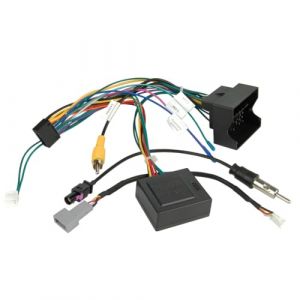 Sound way - Adaptateur Interface CAN BUS pour réinitialisation des commandes au volant, Faisceau Câble Connecteur ISO Compatible avec Fiat, Citroën, Peugeot, Toyota (Selltropia, neuf)