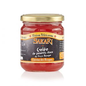 Sakari - Gelée De Piments Doux Du Pays Basque 240G (PETRICORENA, neuf)