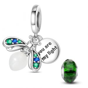 HappyStar Perles Charms Argent Sterling 925 Animal Charm Collection, breloque trèfle à quatre feuilles pour femme, compatible avec les bracelets et colliers européens Pandora (Dongguan liangzhiyang Trading Co., Ltd, neuf)