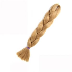 LYVQZPWLRla mode synth&eacute;tique, Extensions de cheveux synth&eacute;tiques de 60 cm for tresses, bleu et violet, au crochet(24inches27) (KanHuaDeY, neuf)