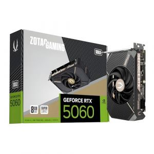 ZOTAC Gaming GeForce RTX 5060 Solo 8GB GDDR7 Reflex 2 RTX AI DLSS4 (Bora Computer, neuf)