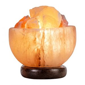 SUPERBUTELKI.PL Lampe de Sel de l&rsquo;Himalaya 3&ndash;5 kg du Pendjab Pakistan &ndash; Lampe de Cristal Naturelle en Pierre de Sel (GRANDESBOUTEILLES, neuf)
