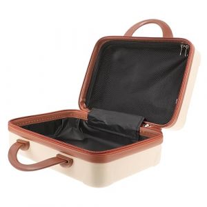 Vaguelly vanity case vanity-case travel makeup case petit portable mini de maquillage de voyage sacs pour femmes dirig&eacute; valise de maquillage trousse de maquillage femme mat&eacute;riau ABS (Bustling Xin, neuf)