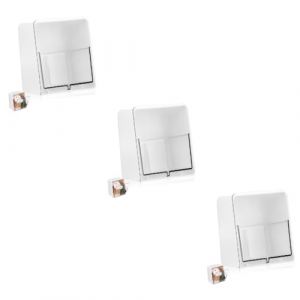 ABOOFAN 3 Pièces boîte de -tige des balles -tige original caisses rangement malette rangement tige meuble sous lavabo porte- -tige (Halleyham, neuf)