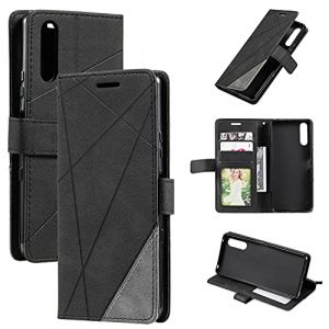 QiongniAN Coque pour Sony Xperia 10 II,Magn&eacute;tique Etui Housse pour Sony Xperia 10 II XQ-AU42 XQ-AU51 XQ-AU52 / Xperia 10 MK. 2 &Eacute;tui T&eacute;l&eacute;phone Black (QiongniAn, neuf)