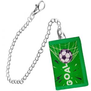 XPEX 1 Pi&egrave;ces Porte Monnaie Enfant Avec Cha&icirc;ne, 12*8*1Cm Portefeuille Enfant Rfid, Orte Monnaie Pour Enfants Pour Gar&ccedil;ons Et Filles, Portefeuille De Dessin Anim&eacute; Avec Fermeture &Eacute;clair (bloc,C) (B) (UAB "DAFUHUA LT", neuf)