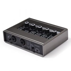 summina Carte Son Interface Audio Enregistrement Interface XLR Réverbération DSP Alimentation Phantom 48v Carte Son Résolution 16 Bits/48 Khz Plug And Play Pour Enregistrement (Lingming Technology, neuf)