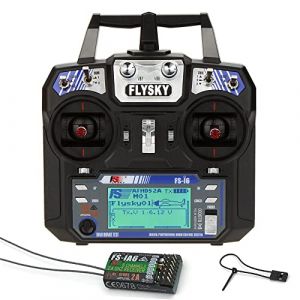 GoolRC FLYSKY FS-i6 AFHDS 2 a 2 .4GHz 6CH Radio Système Transmetteur pour Hélicoptère RC Planeur avec Récepteur FS-iA6 (Xinzhemaoyi, neuf)