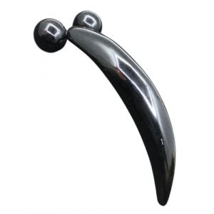 DEARMAMY rouleau de massage soin du visage rouleau masseur &agrave; main masseur arri&egrave;re outil d'auto-massage du masseur du bas du rouleau masseur manuel des jambes masseur cornes (Liiane, neuf)