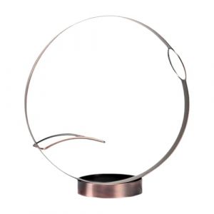 JISADER Porte-Bouteille en M&eacute;tal,Casier &agrave; Vin, &Eacute;tag&egrave;re &agrave; Vin, Porte-Bouteilles de Vin, Support pour Bouteille de Vin, Range Bouteilles pour Cuisine,D&eacute;coration La Maison, Bronze, 24.5cmx9.5cmx26.5cm (JIAPpin, neuf)