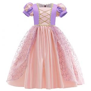 MYRISAM Robe de Sofia de Carnaval D&eacute;guisements Filles Princesse Costume de Raiponce Enfants Conte de F&eacute;e Halloween Cosplay No&euml;l Robe de Soir&eacute;e C&eacute;r&eacute;monie Anniversaire Photographie 2-3 Ans (MYRISAM store, neuf)