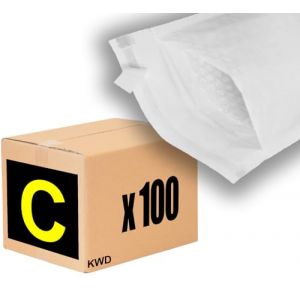 100x Enveloppes &agrave; Bulles d'air Pochettes Bulle, taille C C3 C/3 int. 150 x 215 mm pour A5, Enveloppe Bulle, enveloppe Matelass&eacute;es d&rsquo;Exp&eacute;dition (C/3) (FOURNITURE DISCOUNT, neuf)