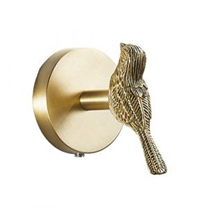 PRATYAHARA Laiton Dor&eacute; Animal Crochet Laiton Pat&egrave;Re Porte Crochet Salle de Cuisine Crochets Porte-Serviettes (Oiseau) (anyoutaife, neuf)