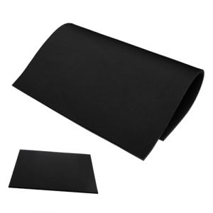SUPVOX Tapis pour Aquarium Foam Mat Eau Douce Tapis de r&eacute;servoir en Mousse Accessoires d'aquarium Amorti Tapis de Table Rembourrage de nivellement de l'aquarium Tapis d'aquarium Black (ZEZHNLIN, neuf)