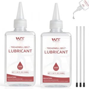 WAN2TLK Huile de Silicone pour Tapis de Course &ndash; 200ml - 100% Pure Lubrifiant Tapis de Course, avec tubes d'application - Huile pour tapis de course et divers &eacute;quipements sportifs (YAMAXUN-USA, neuf)