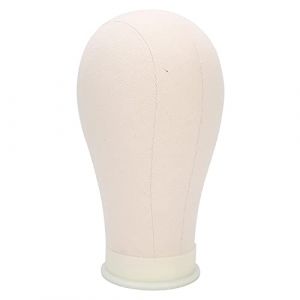 Tête de Perruque, Tête de Mannequin Perruque Tête de Mannequin Tête de Mannequin Tête de Perruque en Toile Tête de Bloc en Toile (21 pouces) (Koulaten, neuf)