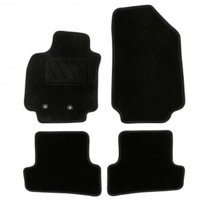 DBS - Tapis de Voiture - sur Mesure pour Clio 3 (2005 à 2014) - avec Clips de Fixation - Tapis de Sol antidérapant pour Automobile - 4 pièces (Housses Auto DBS, neuf)