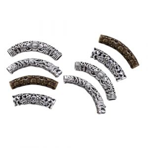 PLAFOPE 8pièces Perles De Cheveux Vintage Pour Dreadlocks Accessoires De Coiffure Diy Pour Hommes Et Femmes Bijoux à Tresses Decoratifs (Comexs, neuf)