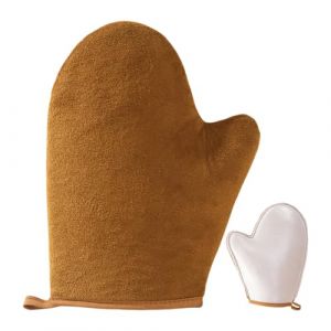 Applicateur De Autobronzant, Gants De Bronzage Imperm&eacute;ables, Applicateur De H&acirc;le Imperm&eacute;able, Tanning Mitt Pour Une Application Uniforme Des Lotions Pour Le Corps (liaght, neuf)