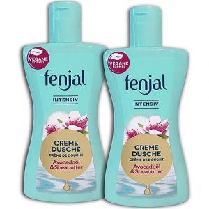 Fenjal Lot de 2 crèmes de douche intense à l'huile d'avocat et au beurre de karité 2 x 200 ml (Dealzonu, neuf)