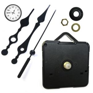 NHQZ Mouvement d'Horloge à Quartz Silencieux, Mécanisme Horloge à Pile Légères et Durables, Remplacement de Mécanisme Horloge Murale pour Réparation de Décoration (NHQZ, neuf)