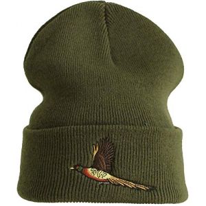 Bonnet: Faisan - Chasse - Chasseur - Bonnet Laine Hiver Ski - Beanie Homme-s Femme-s - Casquette Gibier Cerf - Cadeau pour Un Chasseur - Noel - Hunting Army - Chaud Camouflage (One Size) (Baddery, neuf)