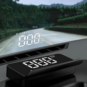 &Eacute;cran d'affichage portable OBD haute d&eacute;finition pour voiture, affichage t&ecirc;te haute, affichage t&ecirc;te haute pour pare-brise de voiture GPS compteur de vitesse (popmall-eu, neuf)