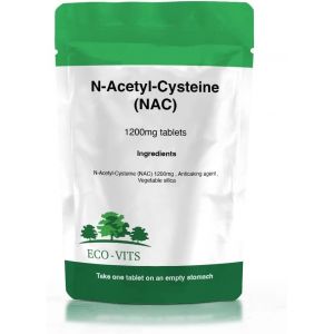 ECO-VITS N-acétyl-cystéine (NAC) 1200 mg 60 comprimés (birchmillnutrition, neuf)