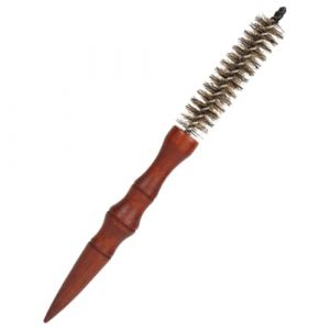Ipetboom Brosse Ronde Bois Avec Poignée Résistante Aux Hautes Températures Idéale Pour Coiffage Professionnel Curling Des Cheveux Courts Un Outil Pratique Pours Coiffeurs (hikarish, neuf)