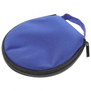 DOITOOL Petit étui pour CD Support pour disque DVD Sac de rangement rond pour CD Support rond avec fermeture éclair Support de 20 capacités Étui portable pour CD et DVD (Accompany JY, neuf)