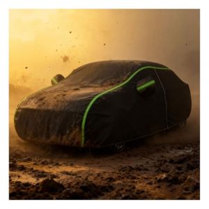 Bache Voiture Exterieur pour Ford C-Max 2014-2019,Matériau Respirant, Résistant Au Sable, à La Pluie Et à La Neige, Adapté à Toutes Les Saisons, avec Sac de Rangement (taiyuanshiwanbailinqulixiongfeibaihuodain, neuf)