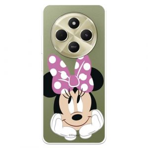 Coque compatible avec Xiaomi Redmi 14C - Poco C75 Officielle Disney Minnie Dreams Coque en silicone transparent souple sous licence officielle Disney Classic (La Casa de Las Carcasas, neuf)