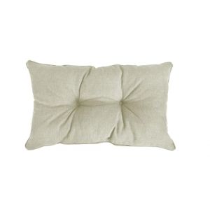 POKAR Coussins Dossier Coussin Extrieur Jardin Coussin Chaise Jardin Galette de Chaise pour Extrieur, Jardin, Balcon 50x40x10 cm, Beige (EURAKOP-FR, neuf)