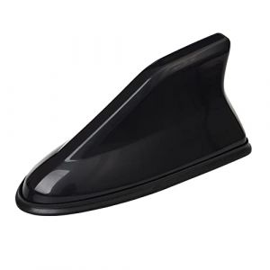 LEZED Antenne Aileron de Requin de Voiture Antenne de Voiture Universelle Noir Antenne de Top Toit de Voiture Radio Antenne Aileron De Requin Antenne Radio Voiture FM/AM pour La Plupart des Voitures (lezed, neuf)