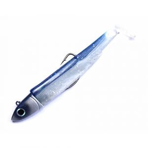 Fiiish Combo Black Minnow + Tete Plombee Off Shore - 14Cm - 40G - Bleu - BM200 (CARNASPORT, neuf)