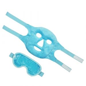 CANIGHT 1 Ensemble De Masque De Glace, Masque De Perles De Glace, Masque De Compresse Froide, Masque De Glace Pour Les Yeux, Masque Froid Pour Les Yeux, Masque Pour Les Yeux Frais Pour (ZORIYOI, neuf)