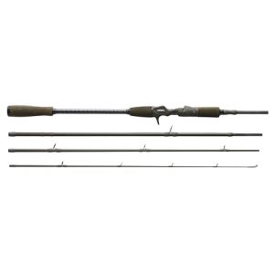 Savage Gear SG4 Jeu rapide Baitcast Travel Tige, Canne &agrave; p&ecirc;che au lancer 4-pi&egrave;ces haute performance pour la p&ecirc;che aux pr&eacute;dateurs, Conception adapt&eacute;e au voyage en eau douce et en eau sal&eacute;e 2.21M 20-60G (pilker-discount_GmbH, neuf)