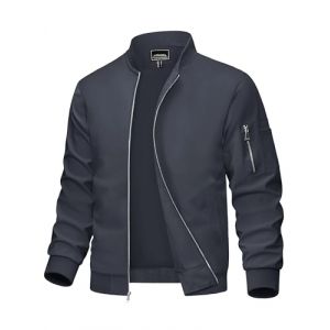 MAGCOMSEN Veste Sport Homme Veste Décontractée Veste Militaire Bomber Veste Veste Légère Base-Ball Jacket Veste Zippée Veste Printemps Hiver (MAGCOMSEN SHOP, neuf)