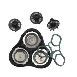Tête de rasoir de rechange for rasoir Philips RQ11, compatible avec les modèles RQ1185, RQ1187, RQ1195, RQ1131, RQ1141, RQ1145, RQ1150X, RQ1151, RQ1155 et RQ1160.(3pcs) (YYUMING, neuf)