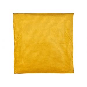 KraftKids Housse pour matelas &agrave; langer en velours c&ocirc;tel&eacute; jaune Mustard large 60 x 70 cm compatible avec les machines &agrave; laver KraftKids (KraftKids, neuf)