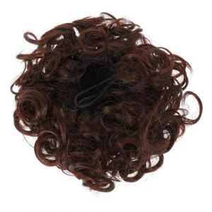 Ipetboom Bouclés Faux Chignon Chignon Bouclé Brosse À Chignon Ondulé Chignon Bouclé Extensions De Cheveux Faux Chignon Faux Chignon Chignon Décoiffé Perruques Bouclées (KinRoZ, neuf)