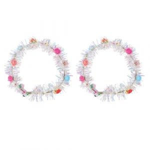 Angoily Lot de 2 Bandeaux Lumineux LED Chignon Lumineux Cerceau &agrave; Cheveux de Festival Accessoires Cheveux F&ecirc;te Multicolore Usage Soir&eacute;e et Anniversaire Couleur Al&eacute;atoire (Ceoning, neuf)