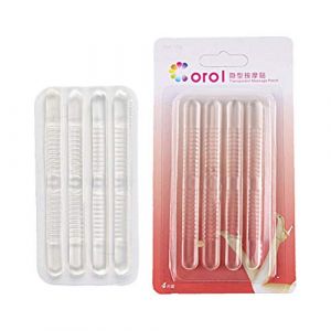 HEALLILY 16 Pcs Transparent Talon Haut Autocollant Anti Slip Toe Blister Bande Auto-Adhésif Antichoc Sandales Invisible Stripe Coussin Pour Femmes Hommes (Nelson Xia, neuf)