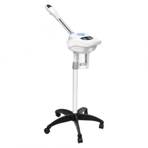 Vapeur pour le visage ionique à l'ozone - 750 W - Appareil de vapeur pour le visage - Appareil de vapeur pour le visage - Pour le rajeunissement professionnel de la peau - Buse rotative à 360° - Avec (JLIIZHXPG, neuf)