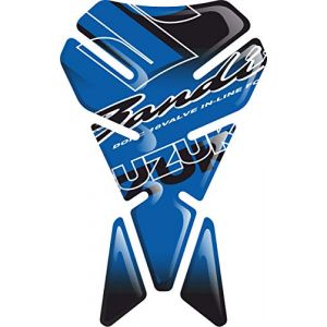 TANKPAD Protège-réservoir autocollant, Tankpad, TankschUTZ, Protection de RESEVOIR, Résiné effet 3D compatible avec suzuk.i BANDIT GSF 600 650 1200 1250 ABS V3 (basilio74, neuf)