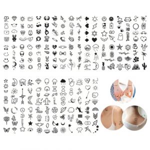 YZROHYI 30 Feuilles Tatouage &eacute;ph&eacute;m&egrave;re,Tatoo Temporaire,Faux Tatouage Femme Homme,Tatouage Mariage,Imperm&eacute;ables Tatoo Ephemere,Fake Tattoos Enfants,Tatouage Autocollant,Tatouage Etanche pour D&eacute;coration (Jonasvivi Kft., neuf)