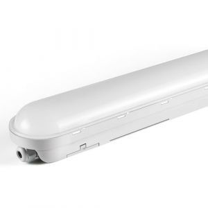 Tonffi Neon LED 60 CM Reglette LED 18W 2250LM 4000K Naturel Blanc Tube Lampe Connectable Luminaire Plafonnier &Eacute;clairage pour Garage, Bureau, Atelier, Sous Sol (sunanl, neuf)