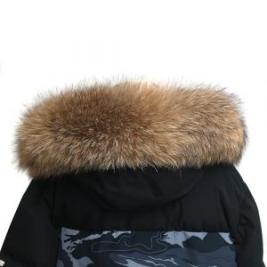 Adynice V&eacute;ritable col de fourrure femmes cache-cou &eacute;charpe ferme sur&eacute;lev&eacute;e fourrure de raton laveur colliers cou Wraps capuche unisexe colliers (friendship supermarket, neuf)