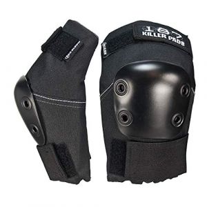 187 Pro Elbow Pads Black/Black-XS (kustom-kult, neuf)
